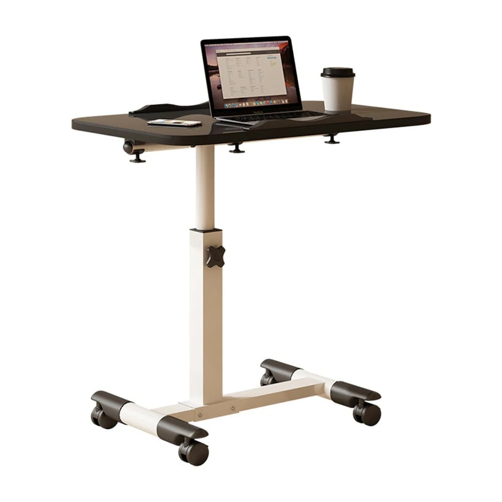 Table de chevet, table de chevet mobile avec bureau inclinable, hauteur réglable sur la table de lit