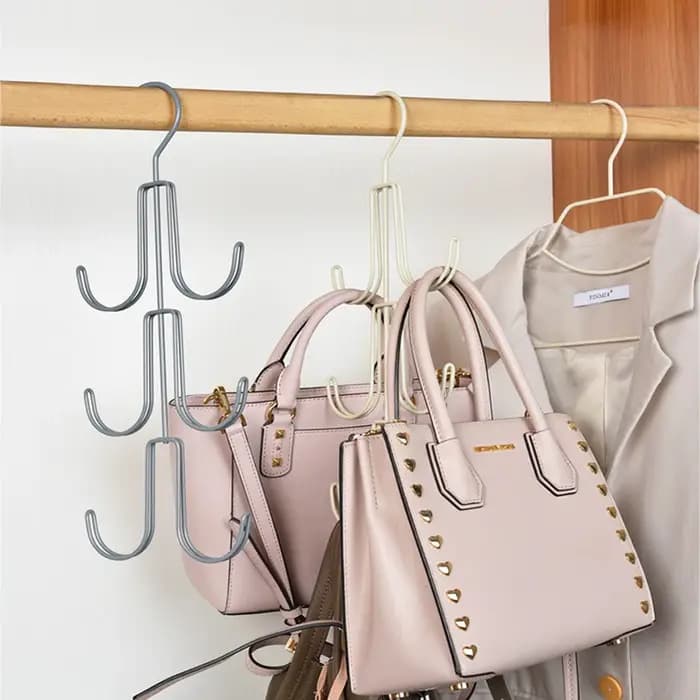 1 pièces cintre rotatif chapeau cravate ceinture sac crochets de rangement cintre multi-fonctionnel