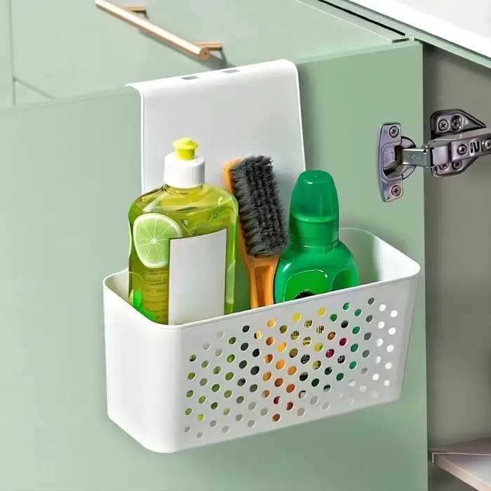 Étagère et boîte de rangement intérieure de porte d'armoire de cuisine