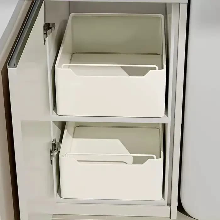 Nouveau support de rangement de cuisine avec Rails coulissants