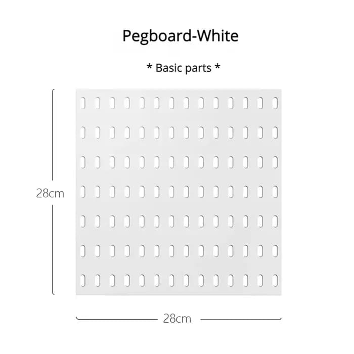 Accessoires de panneau perforé