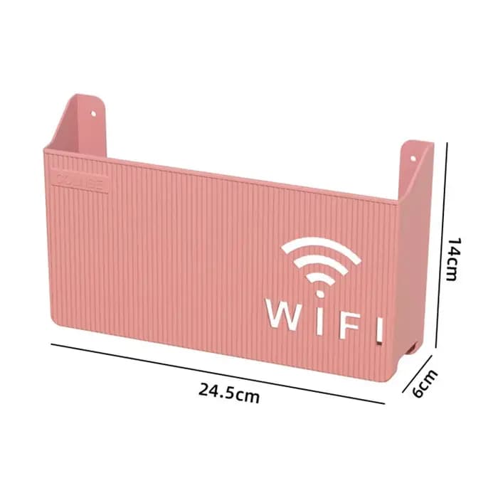 Boîte de rangement murale sans fil WiFi TV décodeur salon chambre routeur support