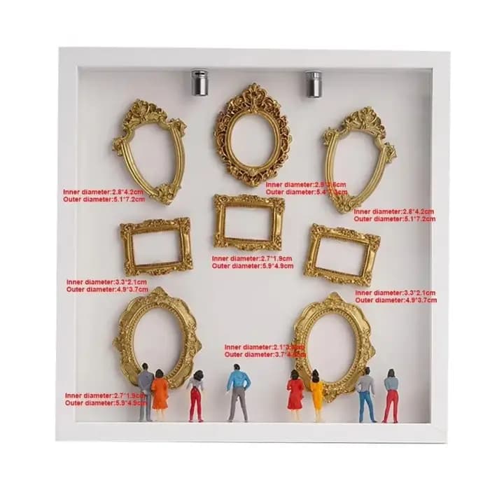 Boîte à Silhouettes DIY Mini Musée