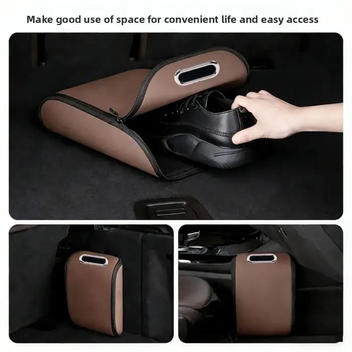 1 boîte à chaussures pour voiture : Organisateur de rangement spécial pour l'habitacle et le coffre | Accessoire