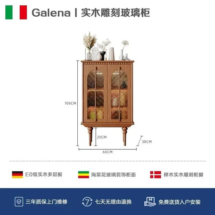 Vitrine en verre noir pour bijoux