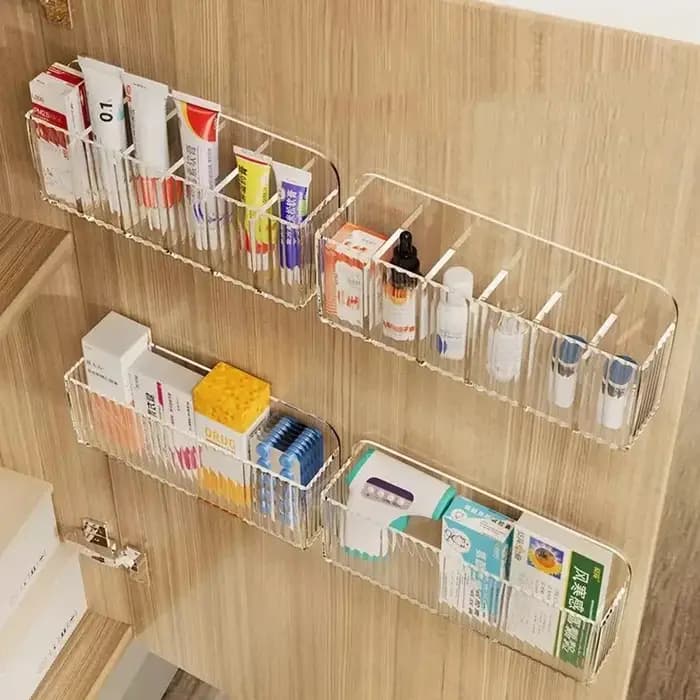 1 pièce - Boîte de rangement murale multifonctionnelle - adaptée au stockage des médicaments quotidiens