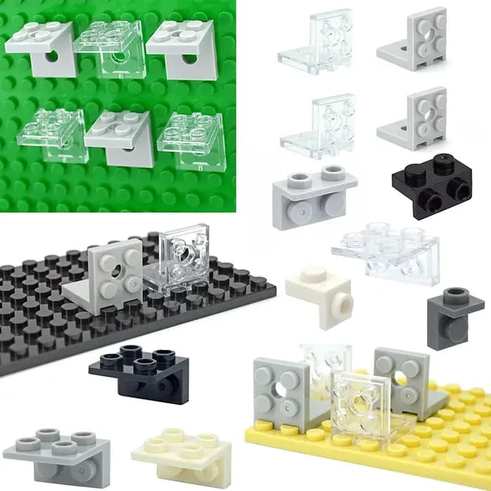 Support de figurines plaque de Base blocs de construction supports 1*2 2*2 points