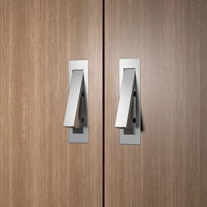 Poignée de porte d'armoire en acier inoxydable