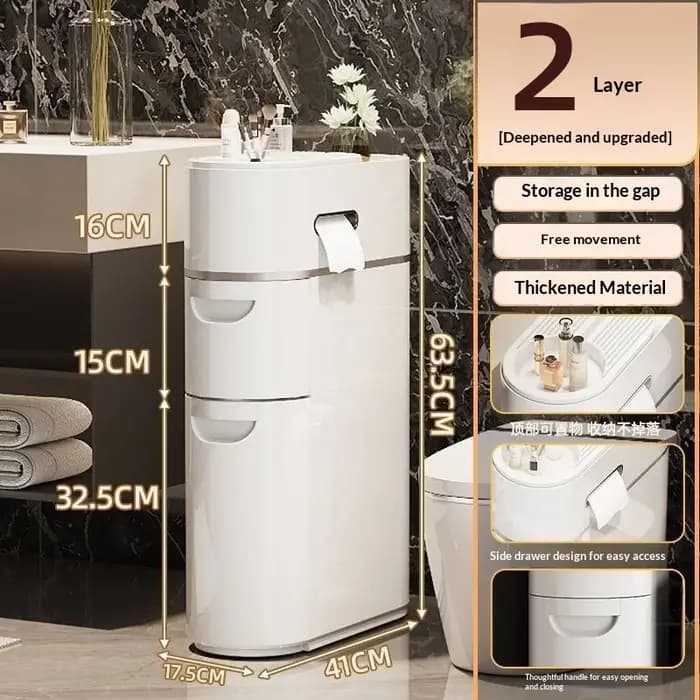 Étagère de rangement pour salle de bain
