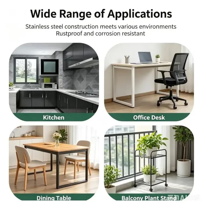 Support de rangement mural pliable pour cuisine domestique