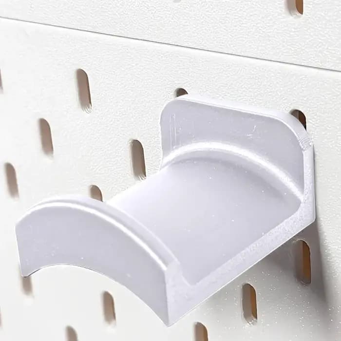 Organisateur de bureau en plastique pour étagères flottantes IKEA Skadis, support de présentation mu
