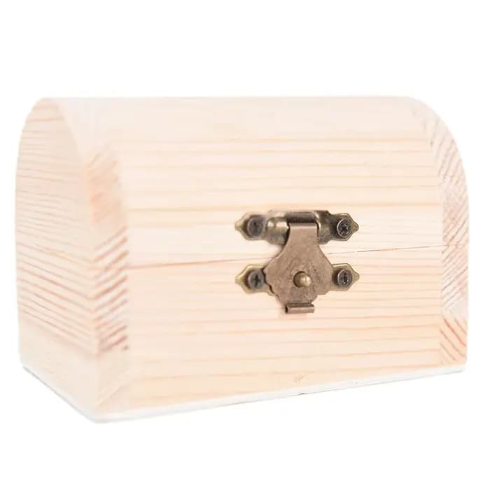 Keepplex-Boîte Arquée en Bois Vintage