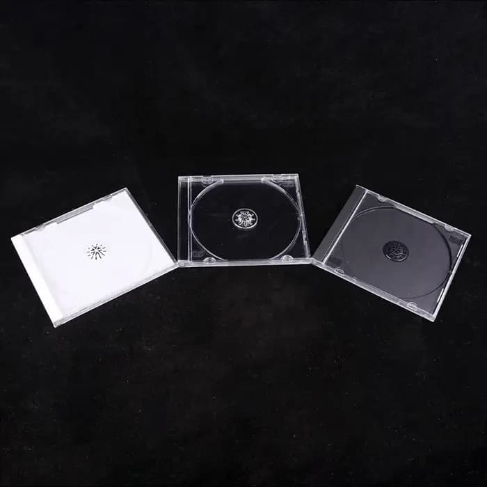 Boîte à CD transparente de haute qualité