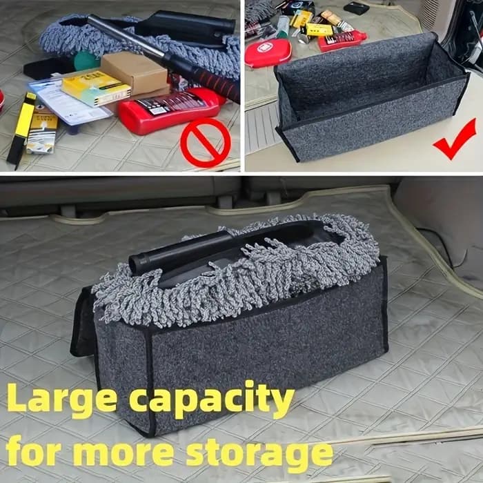 Organisateur de coffre de voiture (1 pièce) : pliable