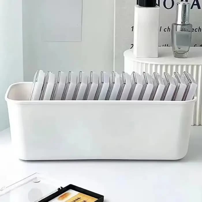 Boîte de rangement pour faux cils avec organisateur d'outils d'extension de cils, étui pour outils d