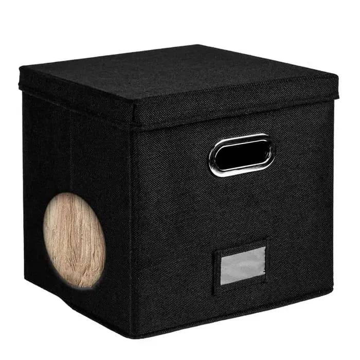 Boîte de rangement pour disques vinyles jusqu'à 50+ 12 pouces