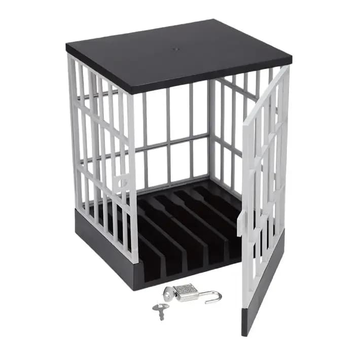 Boîte de Rangement Sécurisée pour Téléphone Portable - Cage de Verrouillage pour Smartphone - Gadget