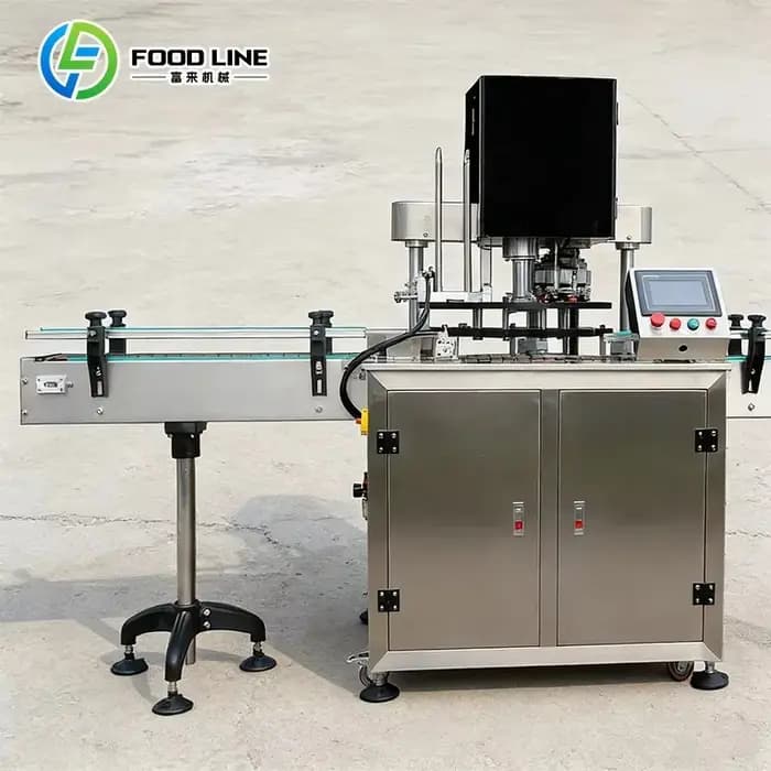 Machine de fermeture de boîtes en conserve rondes personnalisées, machine pour fermer les boîtes en conserve, machine pour remplir et fermer les boîtes