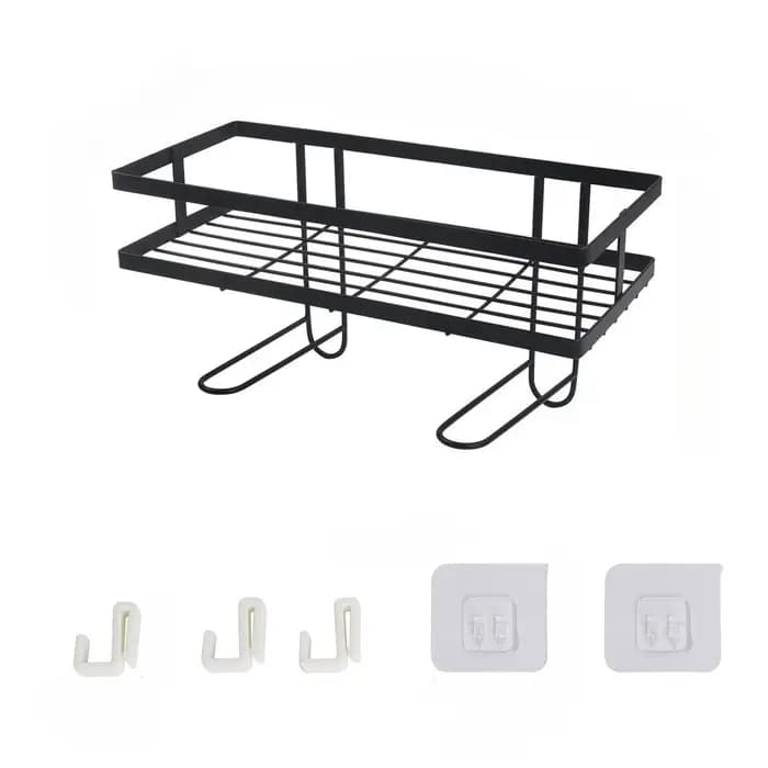 Étagère de rangement pour salle de bain au-dessus des toilettes