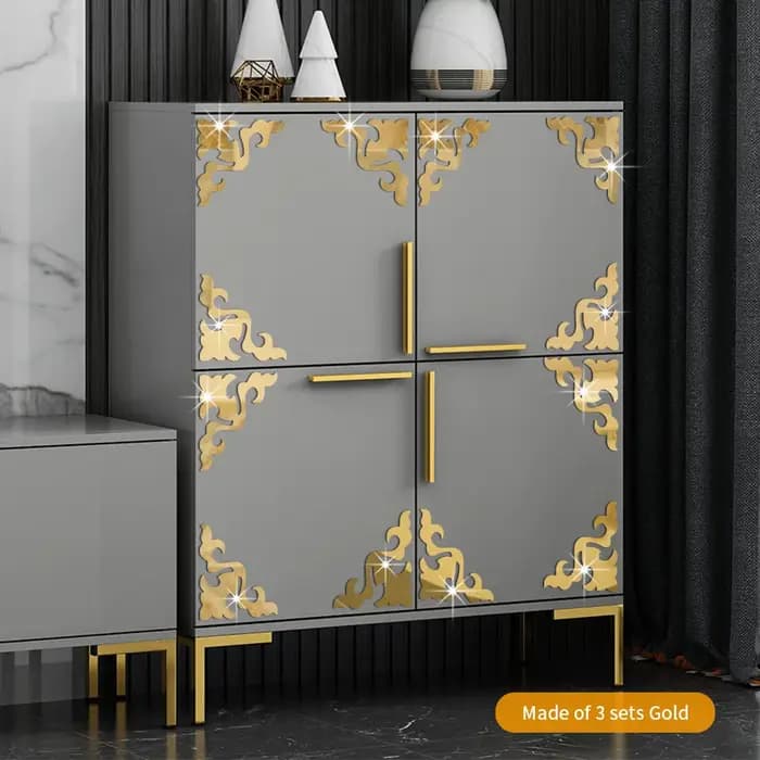 Autocollant de miroir de décoration de meubles