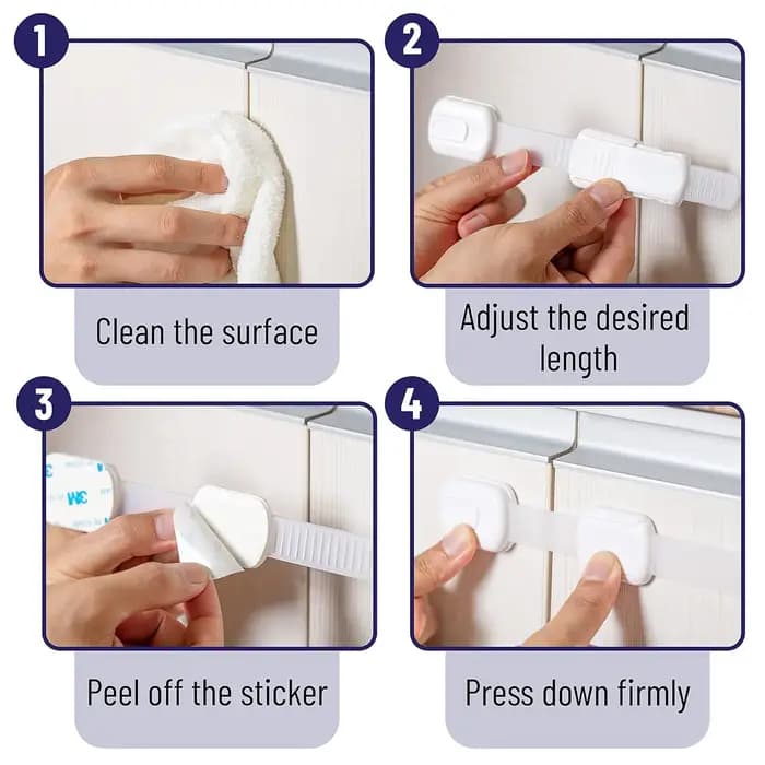 Verrou de sécurité pour armoire