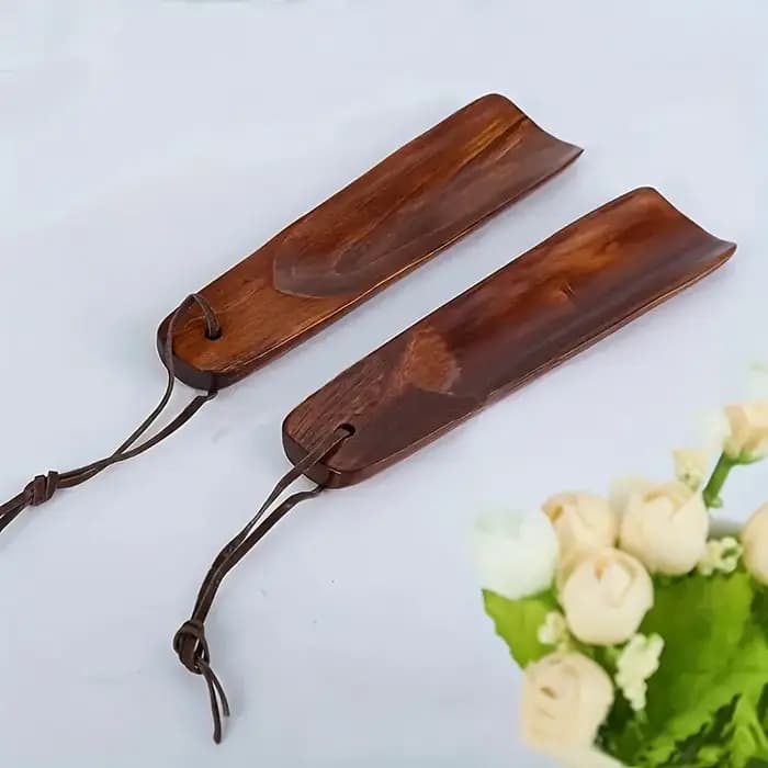 Chausse-pied en bois anti-rayures