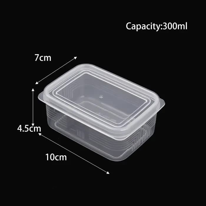 Boîtes de conservation des aliments frais de 300/600/1200ml, conteneur de stockage au réfrigérateur