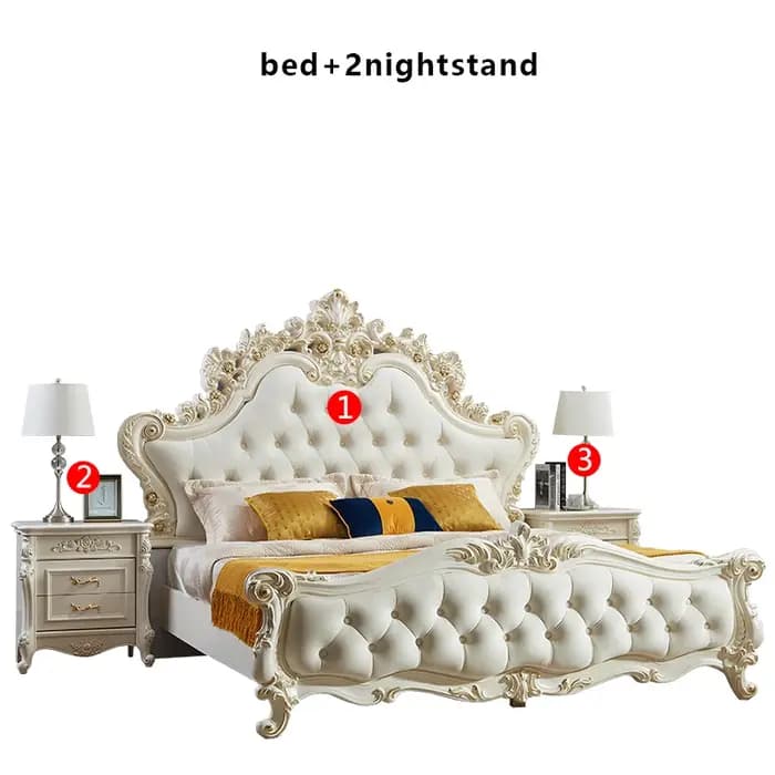 Lit de princesse moderne de style européen