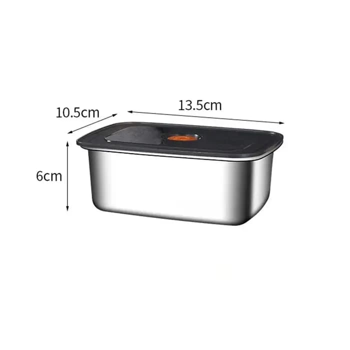 Boîte à déjeuner de Camping en acier inoxydable, boîte à Bento scellée pour micro-ondes, boîte de ra