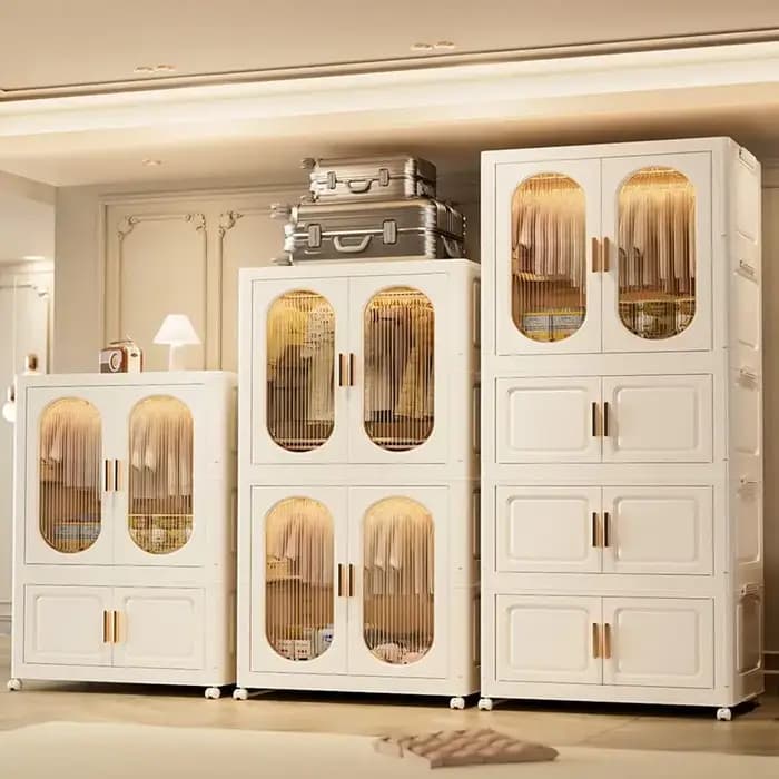 Organisateur de garde-robe de rangement nordique