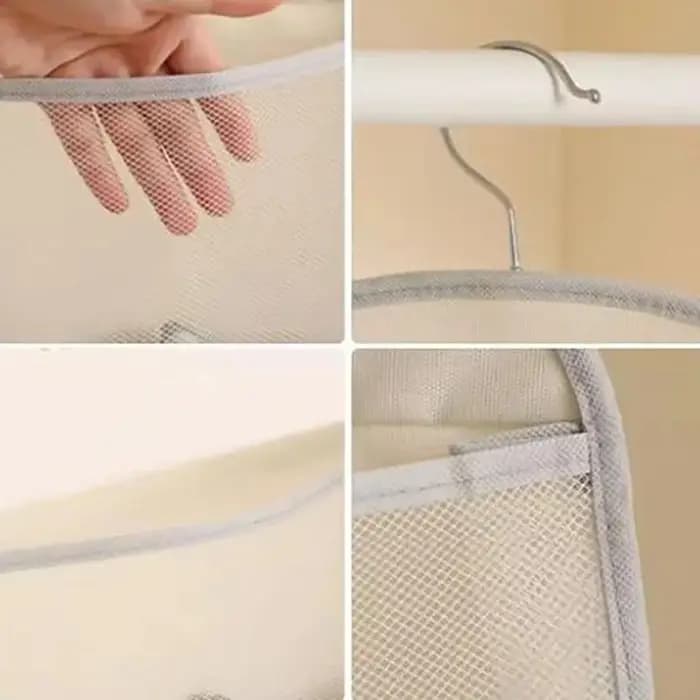 Sac de rangement multicouche en maille
