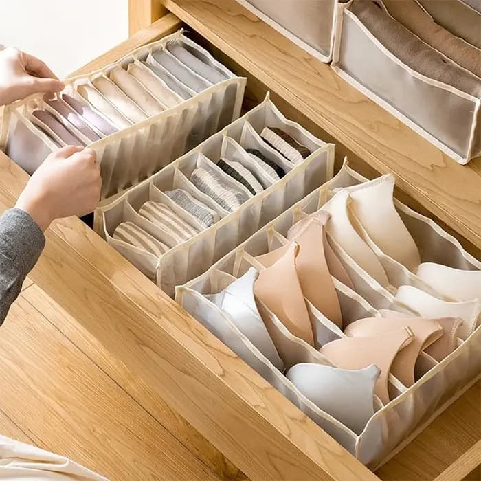 ⭐ Boîte de rangement de lingerie à 11/7/6 compartiments