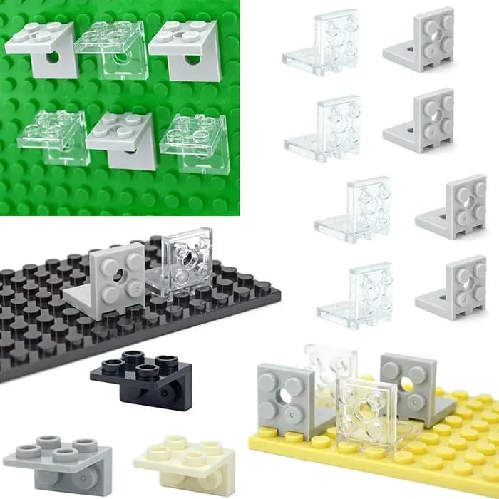 Support de figurines plaque de Base blocs de construction supports 1*2 2*2 points