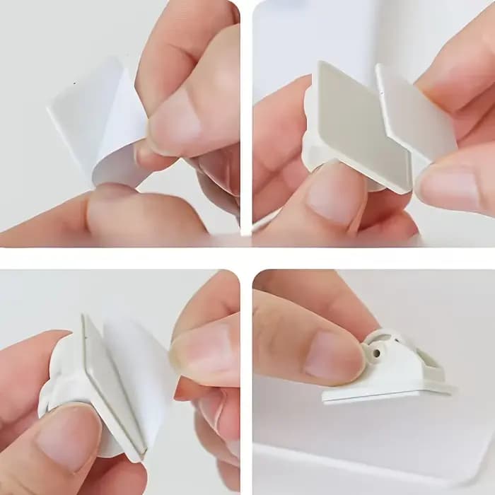 8 roulettes auto-adhésives | Meubles en plastique et boîtes de rangement
