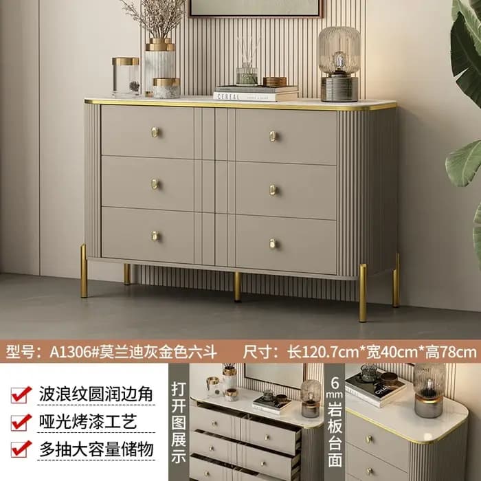 Vitrine moderne à la mode