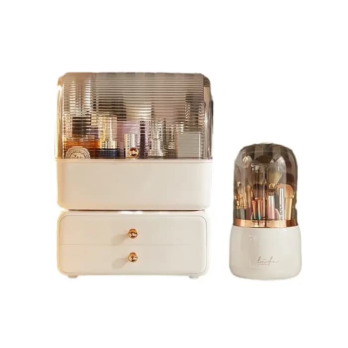 Boîte de Rangement de Cosmétiques de Bureau