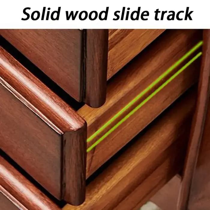 Armoire à bijoux en bois massif
