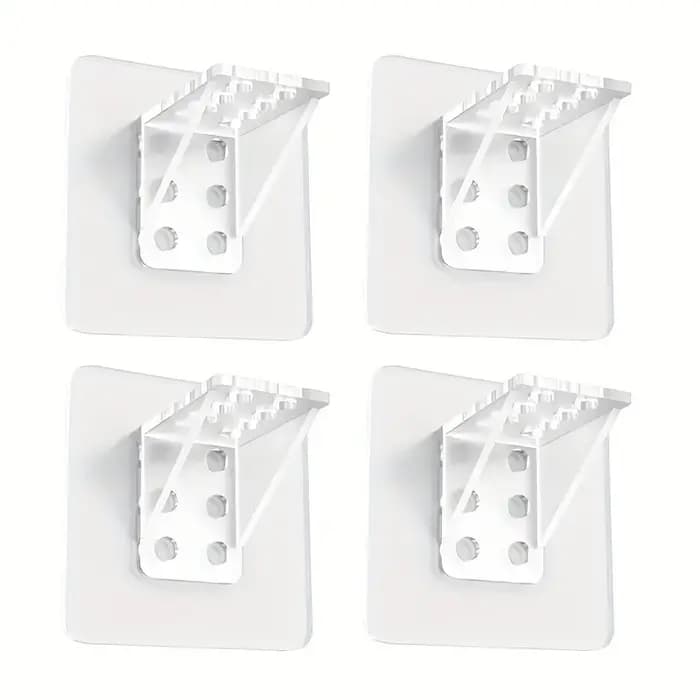 Supports d'étagère en plastique robustes