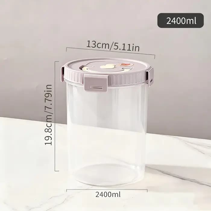 WORTHBUY – boîte de rangement de pâtes avec poignée, nouilles en plastique résistantes à l'humidité, boîte scellée, conteneur de stockage de Spaghetti, organisateur de cuisine