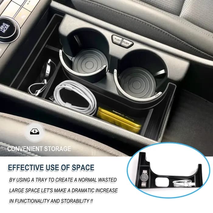 RUIYA pour Hyundai Kona SX2 EV Electrique 2024 2025 Boîte de rangement de l'accoudoir de la voiture