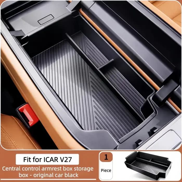 Boîte de rangement pour console centrale de voiture