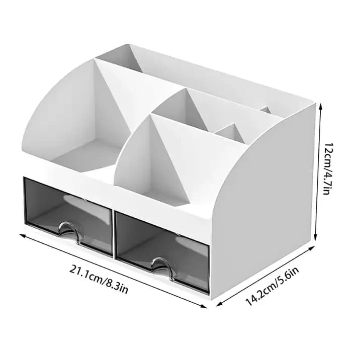 Boîte de rangement de papeterie de bureau à domicile