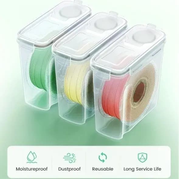 Armoire de rangement transparente anti-humidité et anti-poussière pour filament d'impression 3D avec joint d'étanchéité pour l'organisation