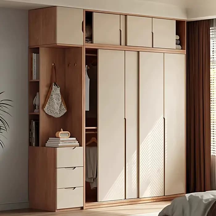 Armoire avec portes coulissantes