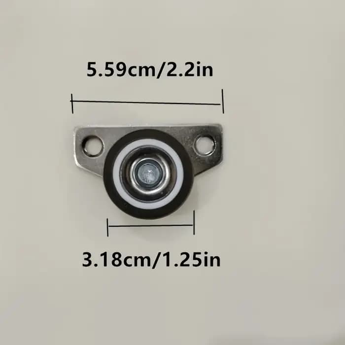 Roulettes latérales, roulettes pour appareils électroménagers