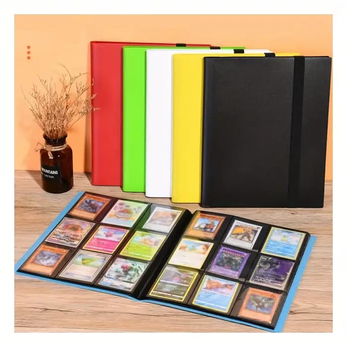 Classeur de poche à chargement latéral pour cartes de jeu