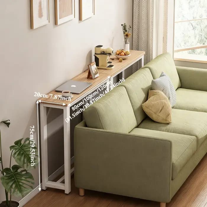Étagère arrière multifonctionnelle pour canapé