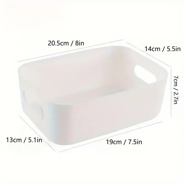 Boîte de rangement de grande capacité avec couvercle, panier de rangement de jouets en plastique dom