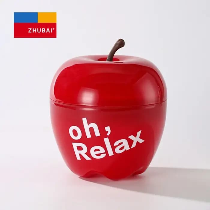 Boîte de rangement en forme de pomme pour ameublement