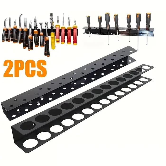 Support de rangement mural pour tournevis et pinces, 1 pièce, support de rangement pour outils multifonctionnel adapté aux garages et aux ateliers
